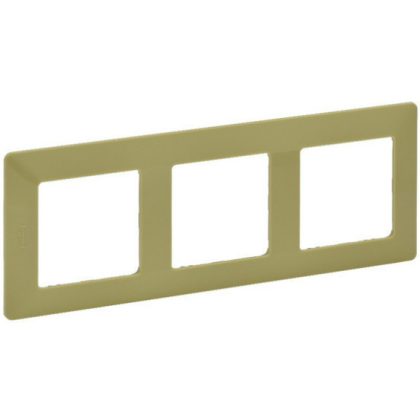 LEGRAND 754083 Valena Life hármas keret limezöld