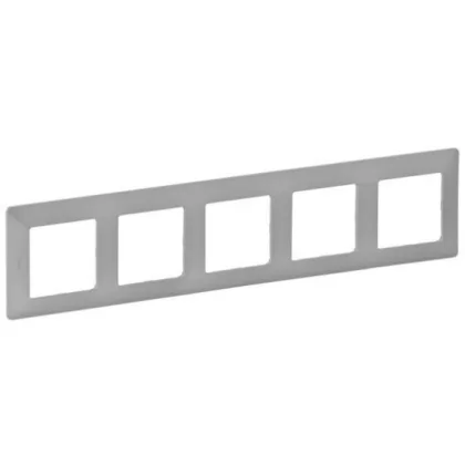 LEGRAND 754135 Valena Life ötös keret alumínium