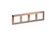 LEGRAND 754164 Valena Life négyes keret réz dekor