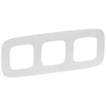 LEGRAND 754303 Valena Allure Hármas keret, Fehér