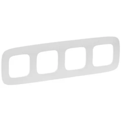 LEGRAND 754304 Valena Allure Négyes keret, Fehér