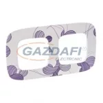 LEGRAND 754362 Valena Allure Kettes keret, Írisz