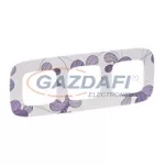LEGRAND 754363 Valena Allure Hármas keret, Írisz