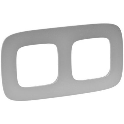 LEGRAND 754392 Valena Allure Double frame, Aluminum