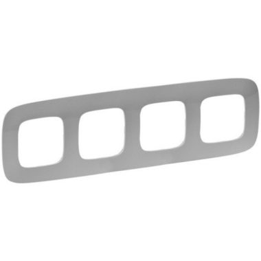 LEGRAND 754394 Valena Allure Four frames, Aluminum