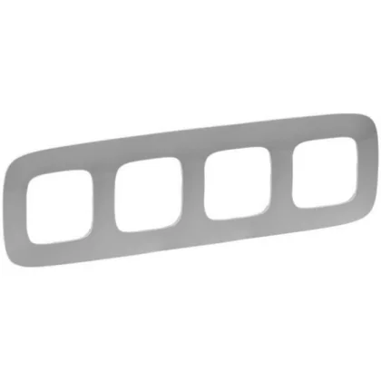 LEGRAND 754394 Valena Allure Négyes keret, Alumínium