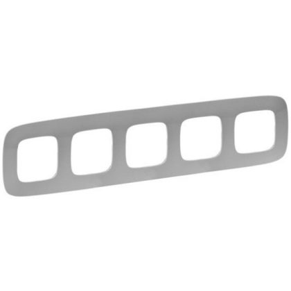 LEGRAND 754395 Valena Allure Five frame, Aluminum