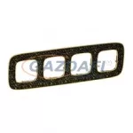 LEGRAND 754434 Valena Allure Négyes keret, Fekete Barokk