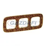 LEGRAND 754443 Valena Allure Hármas keret, Vörös barokk