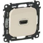   LEGRAND 754716 Valena Allure HDMI aljzat, burkolattal, Elefántcsont