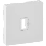   LEGRAND 754750 Valena Life elővezetékezett USB adatátviteli csatlakozóaljzat burkolat, fehér