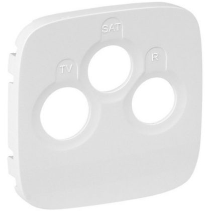 LEGRAND 754795 Valena Allure TV-RD-SAT aljzat burkolat, Fehér