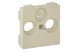 LEGRAND 754801 Valena Life TV-Rádió-SAT csatlakozóaljzat fedél (30 mm) elefántcsont