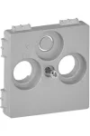 LEGRAND 754802 Valena Life TV-Rádió-SAT csatlakozóaljzat fedél (30 mm) alumínium