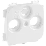 LEGRAND 754809 Valena Allure TV-RD-SAT aljzat burkolat (30 mm), Gyöngyház