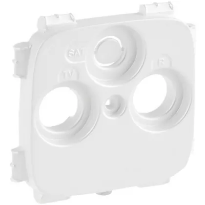   LEGRAND 754809 Valena Allure TV-RD-SAT aljzat burkolat (30 mm), Gyöngyház