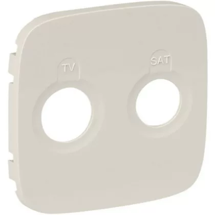   LEGRAND 754826 Valena Allure TV-SAT aljzat burkolat, Elefántcsont