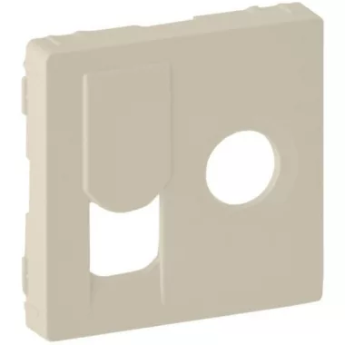LEGRAND 754831 Valena Life TV csatlakozóaljzat + RJ45 Cat. 6 UTP aljzat burkolat, elefántcsont