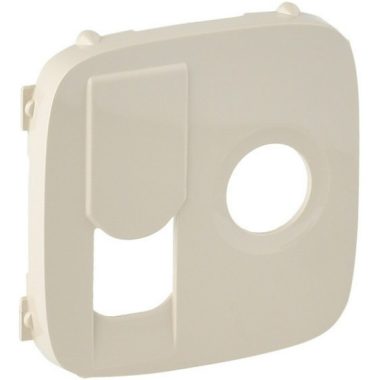 LEGRAND 754836 Valena Allure TV+RJ aljzat burkolat, Elefántcsont
