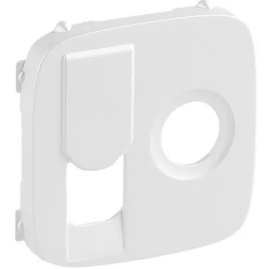 LEGRAND 754839 Valena Allure TV + RJ socket cover, Pearl