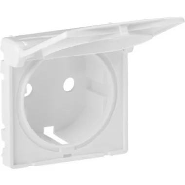 LEGRAND 754840 Valena Life 2P+F dugalj csatlakozóaljzat burkolat csapófedéllel fehér
