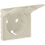   LEGRAND 754841 Valena Life 2P + F socket cover with flap ivory