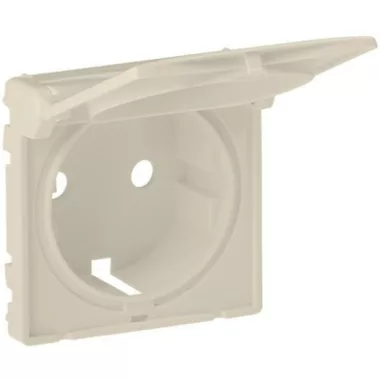 LEGRAND 754841 Valena Life 2P+F dugalj csatlakozóaljzat burkolat csapófedéllel elefántcsont