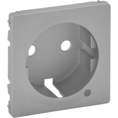 LEGRAND 754852 Valena Life 2P+F dugalj csatlakozóaljzat ellenőrzőfényes burkolat, alumínium