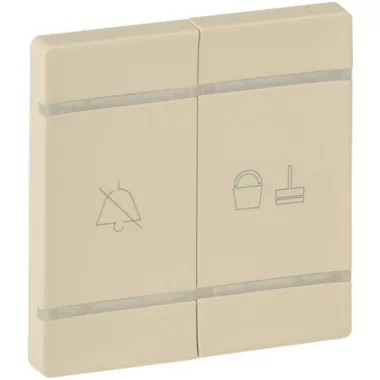 LEGRAND 754931 MyHome (Valena Life) “Do Not Disturb” and “Please Clean” covers cat. No. 0 675 93 for control mechanism, ivory