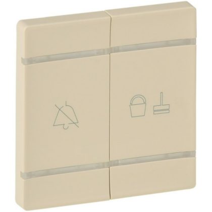   LEGRAND 754931 MyHome (Valena Life) “Do Not Disturb” and “Please Clean” covers cat. No. 0 675 93 for control mechanism, ivory