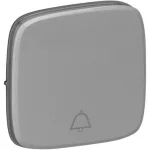 LEGRAND 755017 Valena Allure burkolat csengőjellel, Alumínium