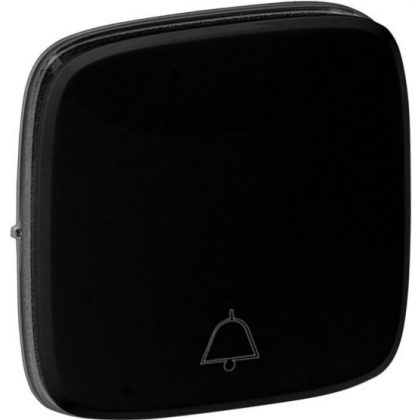 LEGRAND 755018 Valena Allure burkolat csengőjellel, Fekete