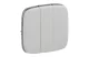 LEGRAND 755035 Valena Allure burkolat multifunkciós vezérlőhöz, Fehér