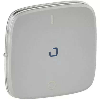   LEGRAND 755047 Valena Allure Kétpólusú kapcsoló burkolat, fj, Alumínium