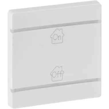 LEGRAND 755080 MyHome (Valena Life) általános BE/KI jelölés széles burkolat, fehér