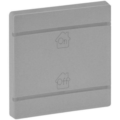 LEGRAND 755082 MyHome (Valena Life) általános BE/KI jelölés széles burkolat, alumínium