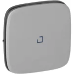 LEGRAND 755087 Valena Allure Egypólusú kapcsoló burkolat jf., Alumínium