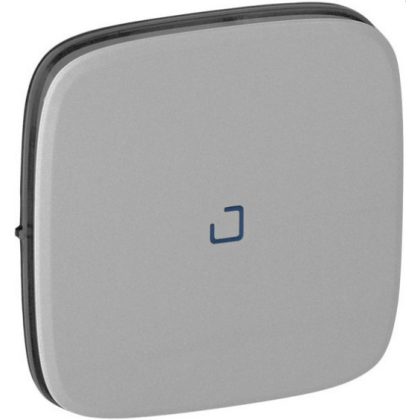   LEGRAND 755087 Valena Allure Egypólusú kapcsoló burkolat jf., Alumínium