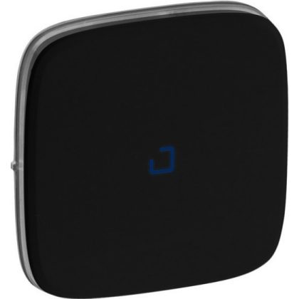   LEGRAND 755088 Valena Allure Egypólusú kapcsoló burkolat jf., Fekete