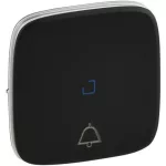 LEGRAND 755093 Valena Allure Váltónyomó burkolat jf, csj, Fekete