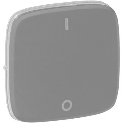   LEGRAND 755127 Valena Allure Kétpólusú kapcsoló burkolat, Alumínium