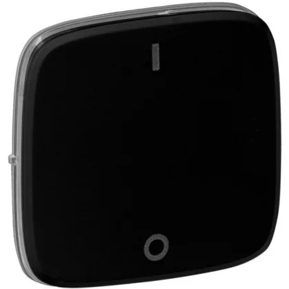   LEGRAND 755128 Valena Allure Kétpólusú kapcsoló burkolat, Fekete
