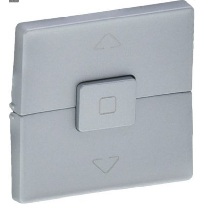 LEGRAND 755142 Valena Life redőnykapcsoló és -nyomó burkolat alumínium