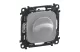LEGRAND 755177 Valena Allure Fan control (0-1-2-3 position), with cover, Aluminum