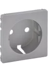 LEGRAND 755202 Valena Life 2P + F socket cover aluminum LEGRAND 755202 Valena Life 2P + F socket cover aluminum