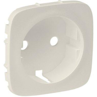 LEGRAND 755206 Valena Allure 2P+F dugalj csatlakozóaljzat burkolat, Elefántcsont