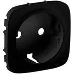   LEGRAND 755208 Valena Allure 2P+F dugalj csatlakozóaljzat burkolat, fekete