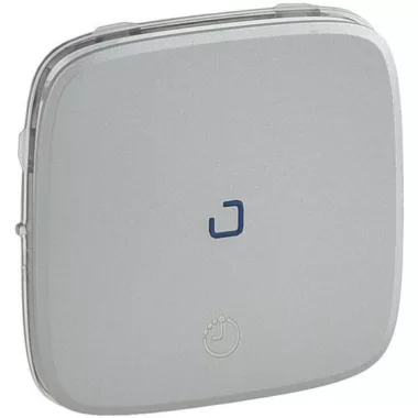 LEGRAND 755217 Valena Allure Világítás+szellőzés kapcsoló burkolat, Alumínium