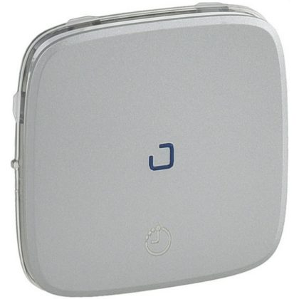   LEGRAND 755217 Valena Allure Világítás+szellőzés kapcsoló burkolat, Alumínium