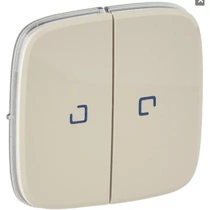   LEGRAND 755226 Valena Allure Kettős kapcsoló burkolat, fj, Elefántcsont